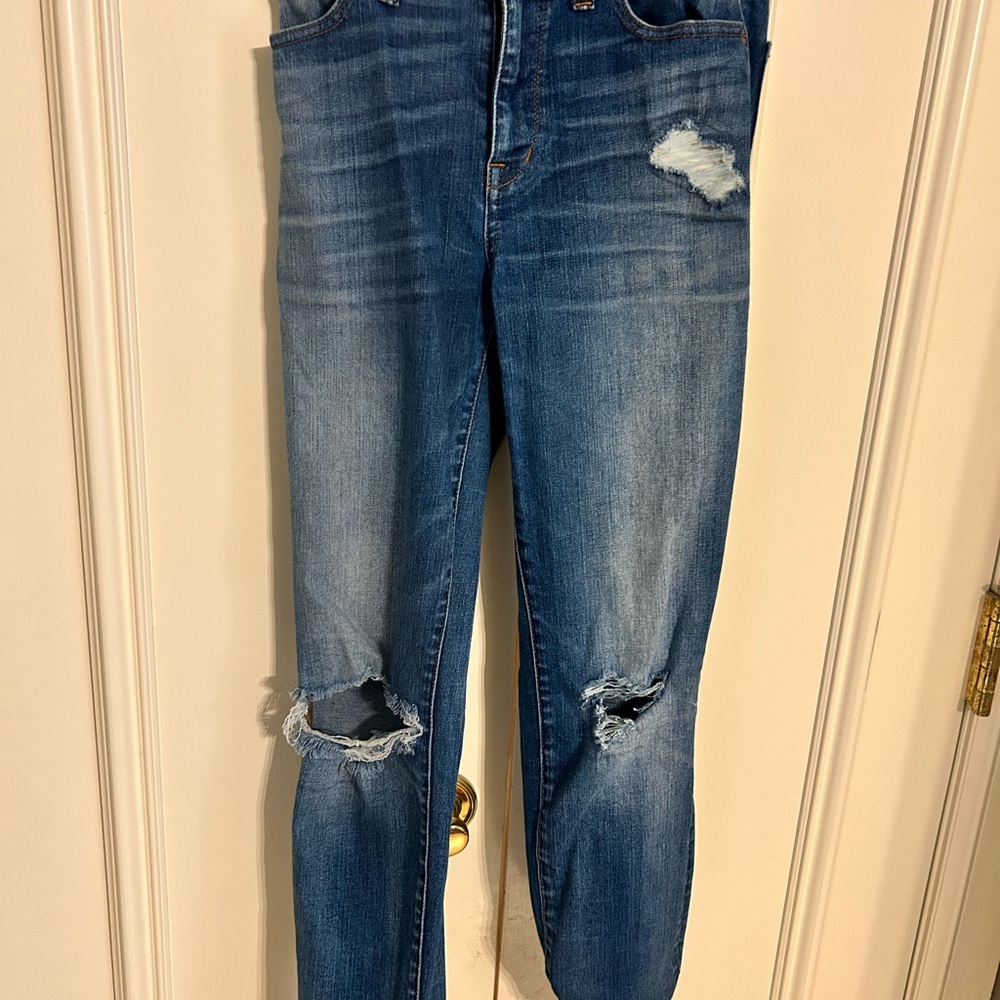 Madewell high riser skinny jeans